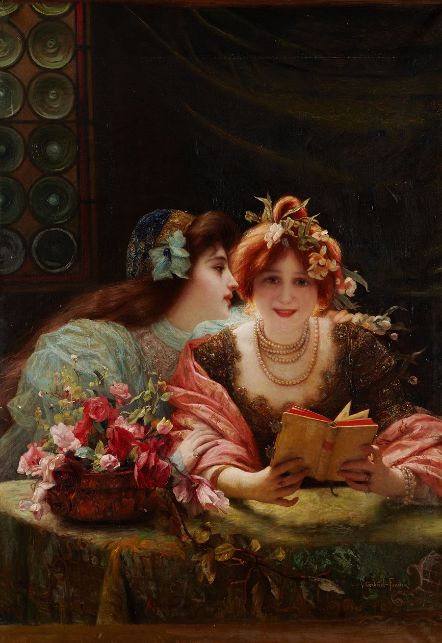 The Reading by Gabriel Ferrier