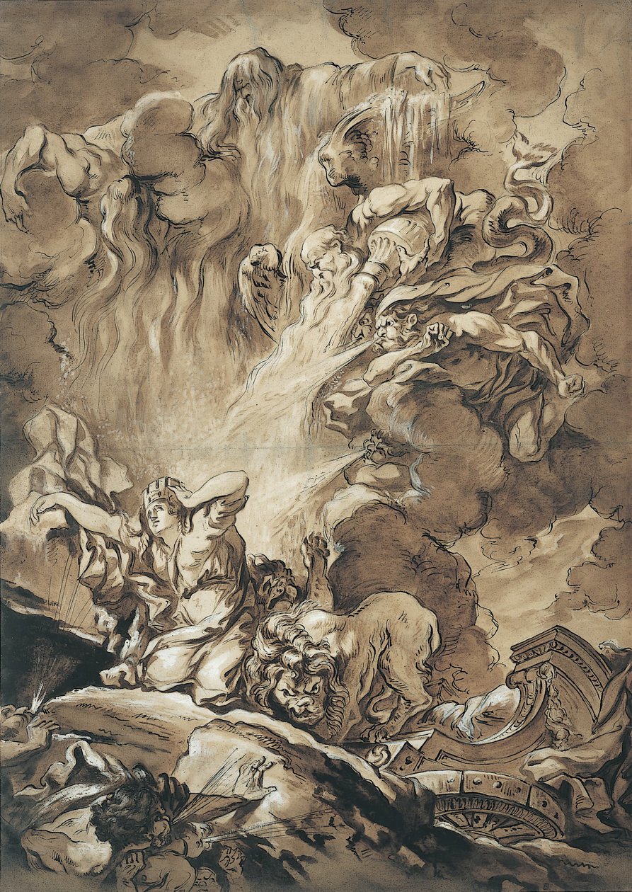 The Deliverance of Cybele, an Allegory of the Seasons by Gabriel Francois Doyen