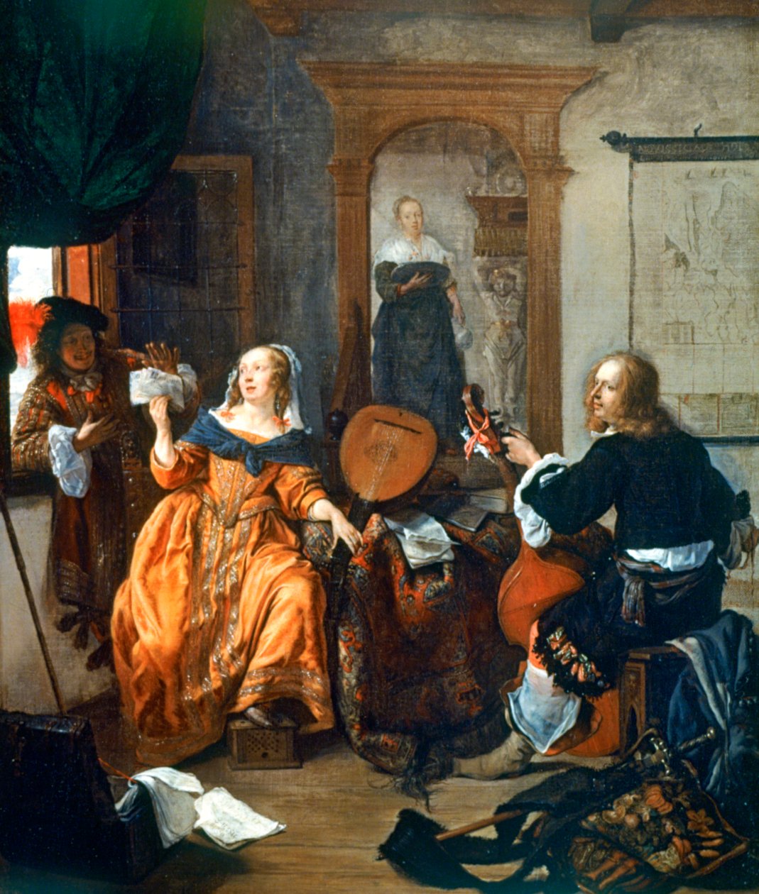 A Musical Party by Gabriel Metsu