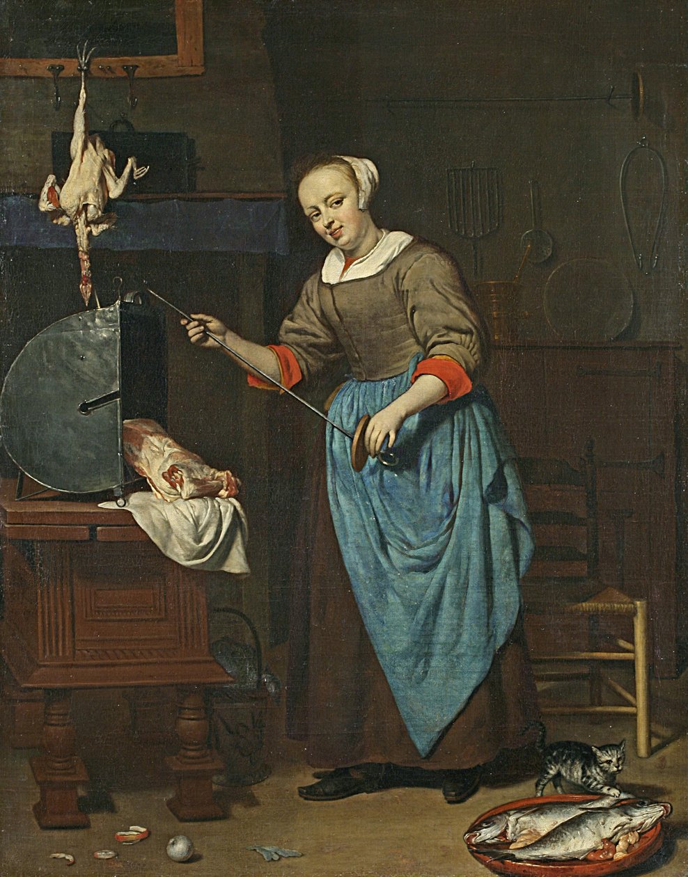 The Cook by Gabriel Metsu