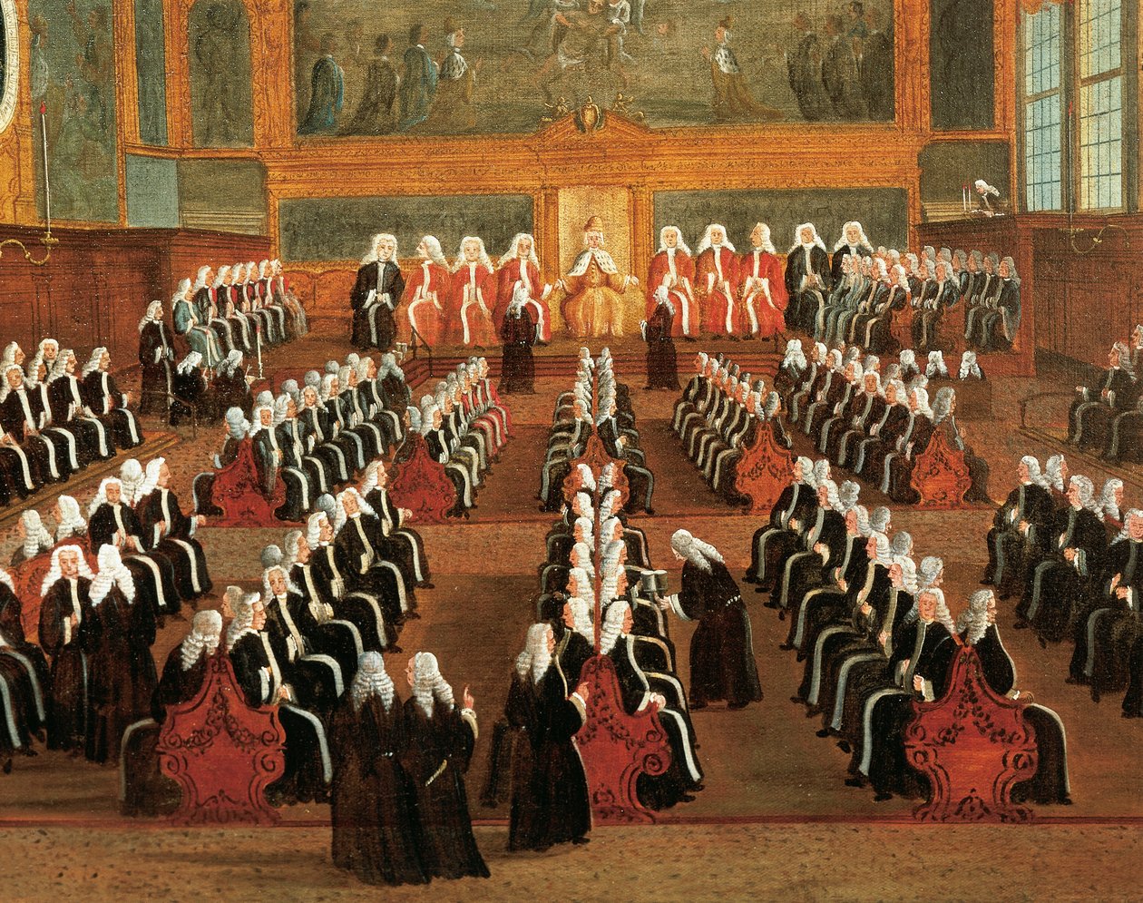 Board of Pregadi in Ducal Palace (Detail) by Gabriele Bella