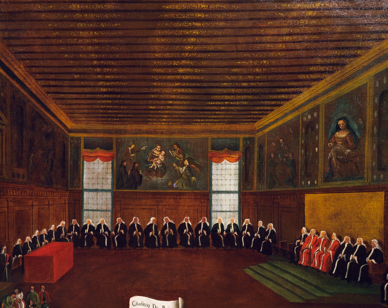 Judgment in Hall of Qarantia Criminal (The Council of Forty) by Gabriele Bella