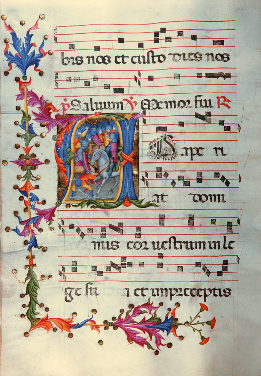 Antiphonary in Note 6, a Book which Contains the Chants to be Sung by the Choir during Mass by Garo Nalbandian