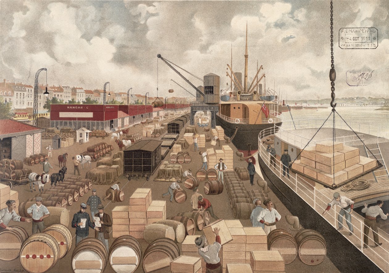 The Port of Bordeaux by Garrouste-Harribey Garrouste-Harribey