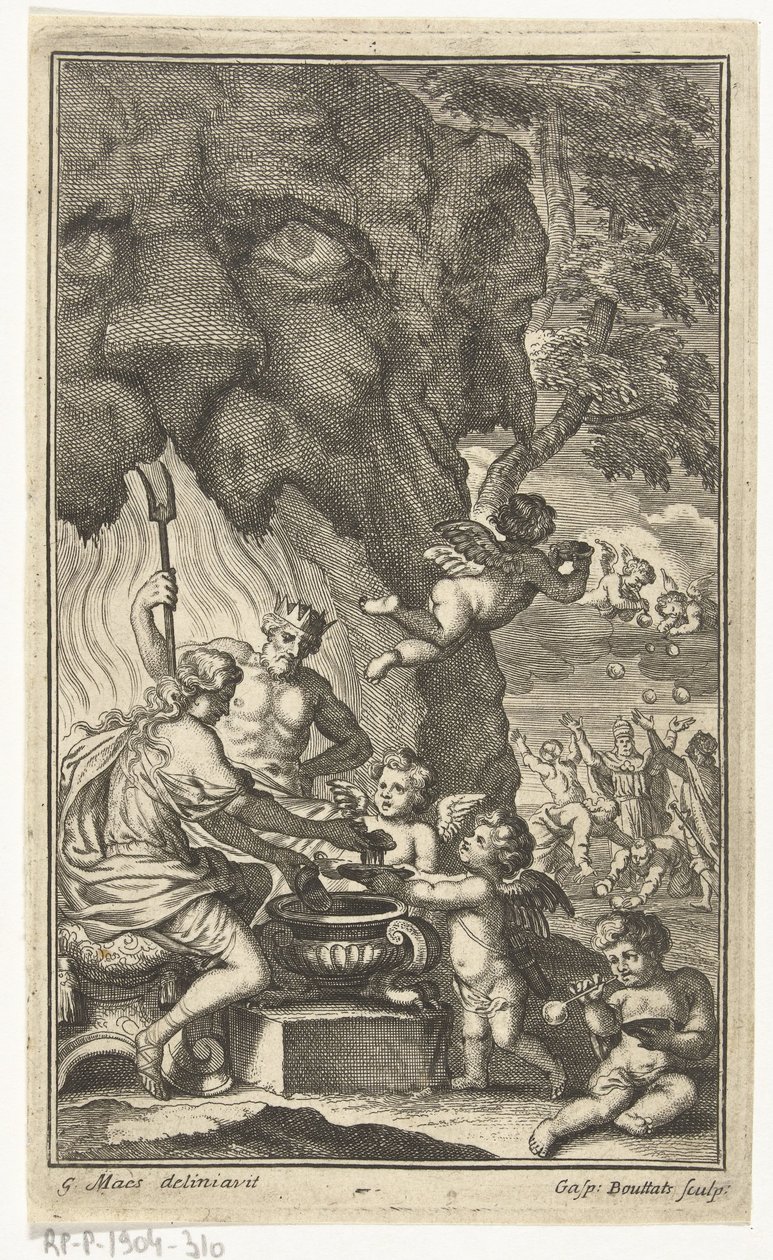 Allegory of the Transience of Life by Gaspar Bouttats