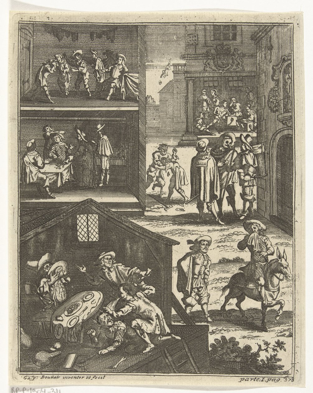 Vices of Youth by Gaspar Bouttats