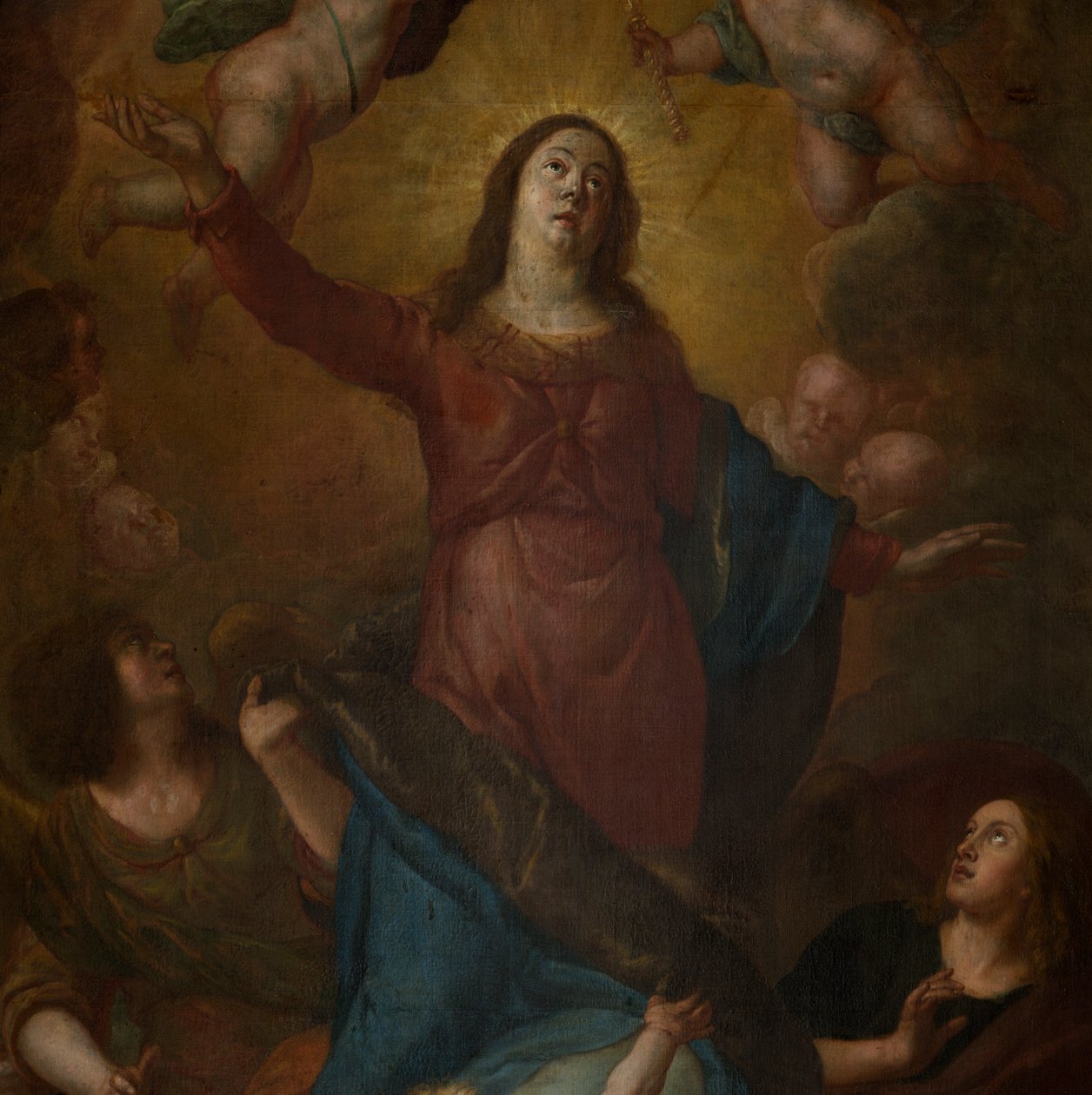 Parish Church (Sint-Walburgakerk). Painting. Gaspar de Crayer. 1652 by Gaspar De Crayer