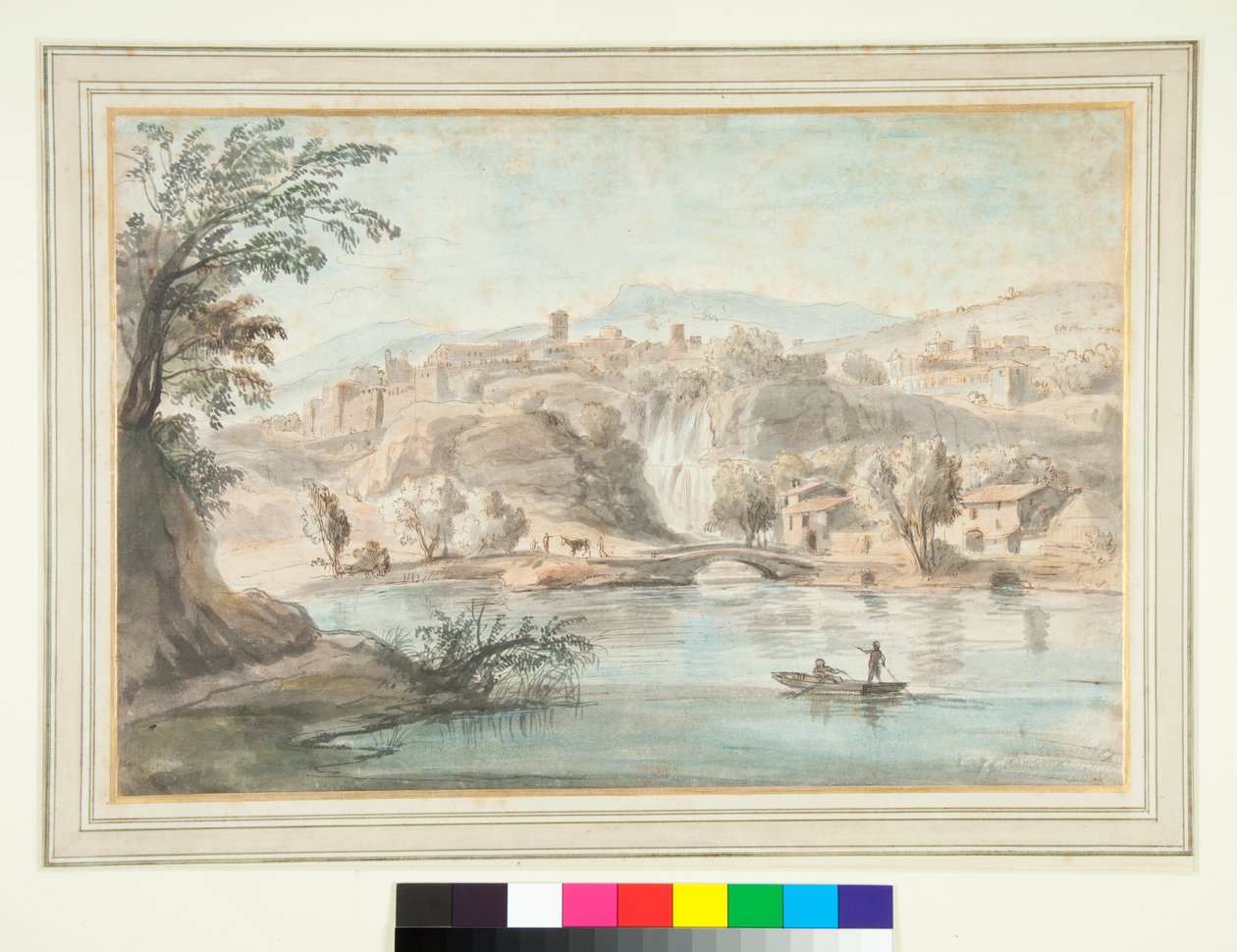 Landscape at Tivoli by Gaspar van Wittel