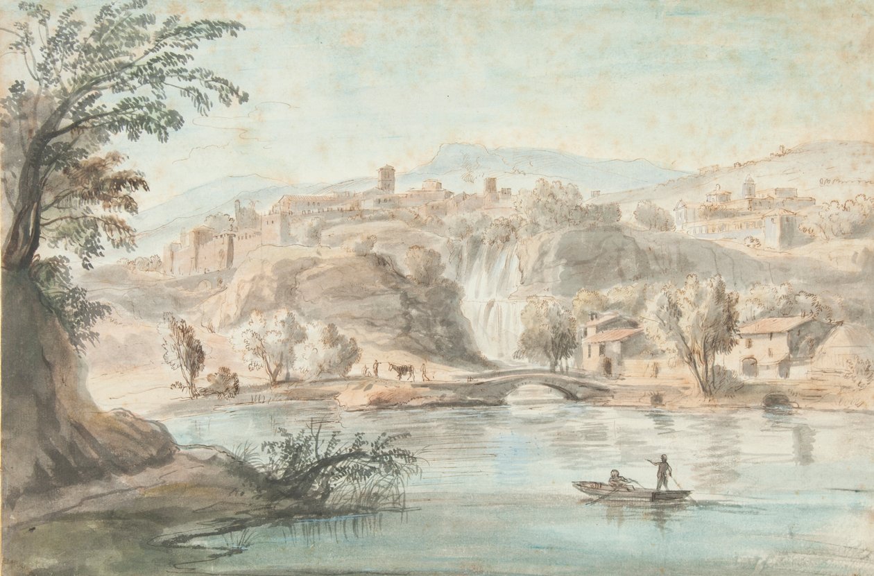 Landscape at Tivoli by Gaspar van Wittel