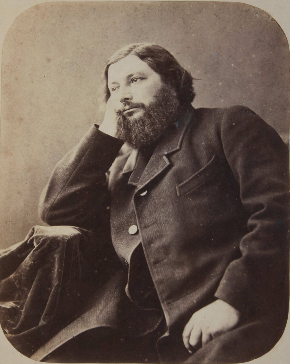 Gustave Courbet by Nadar