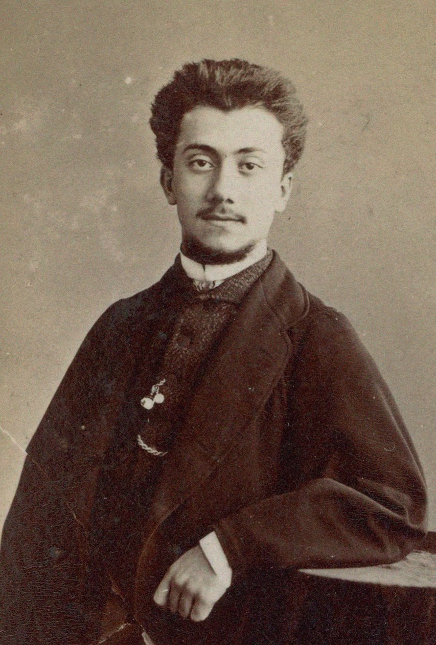 Portrait of the composer Alexandre Luigini 1850-1906 by Gaspard Félix Nadar