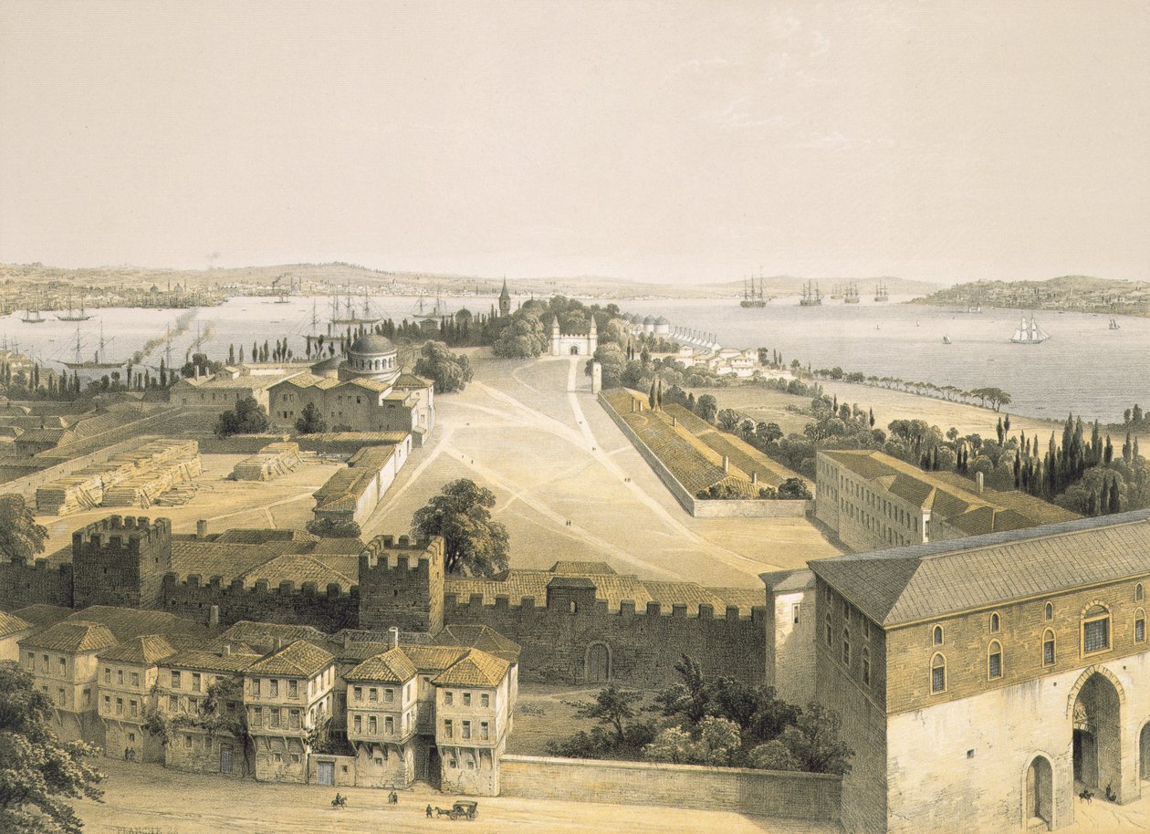 Panorama of Constantinople, Plate 22 from 