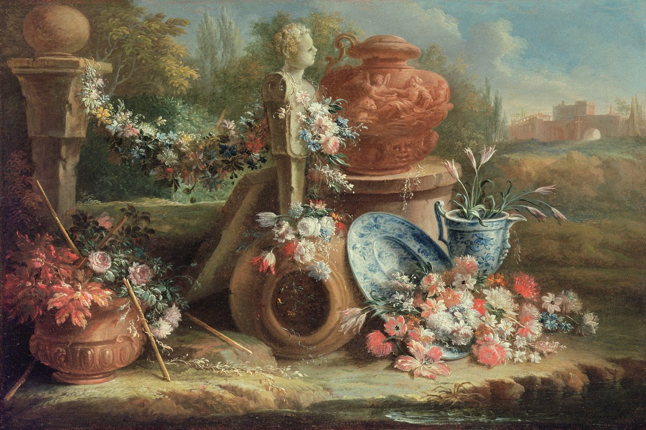 Still Life by Gasparo Lopez
