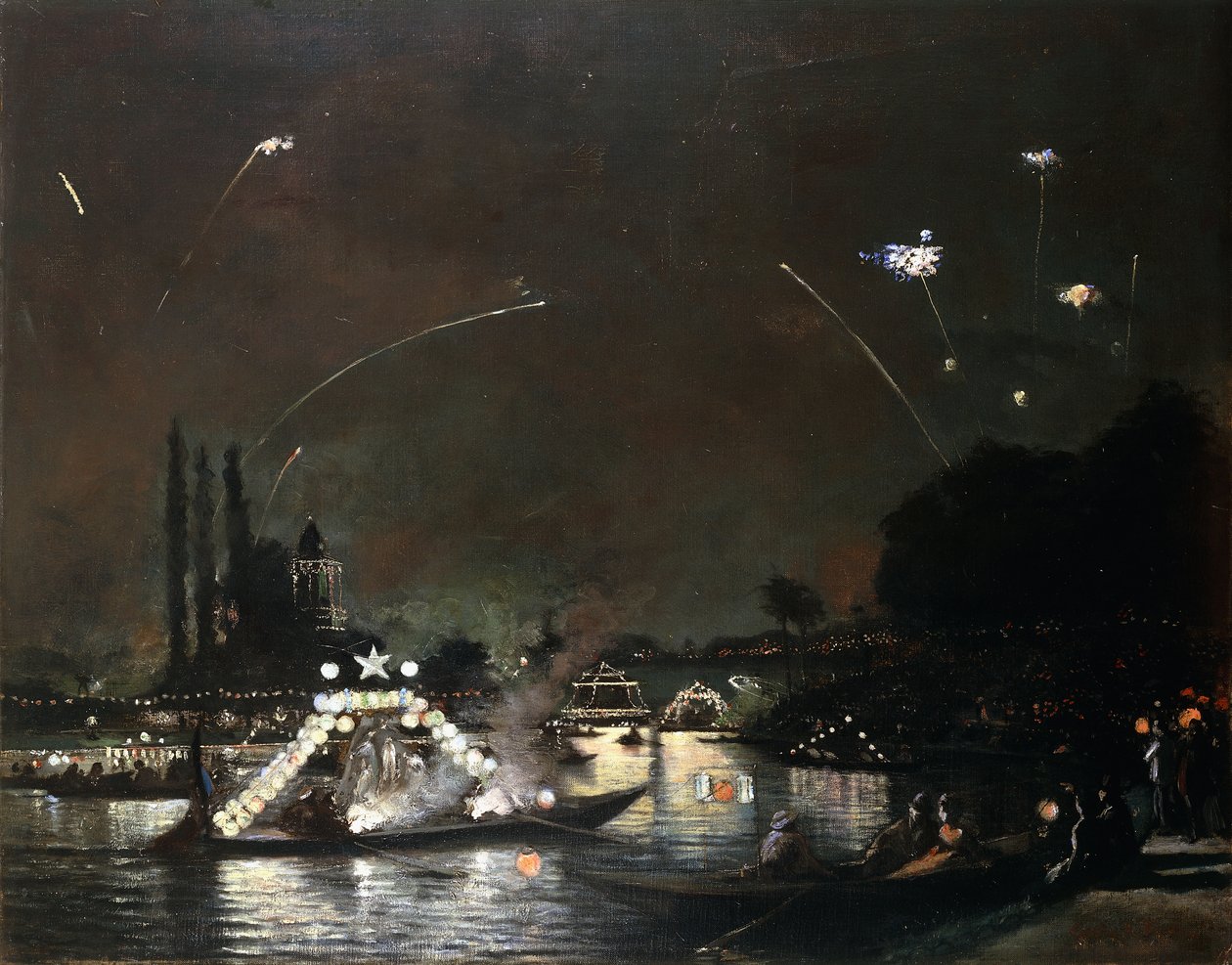 Paris on the Night of July 14 by Gaston de Latouche