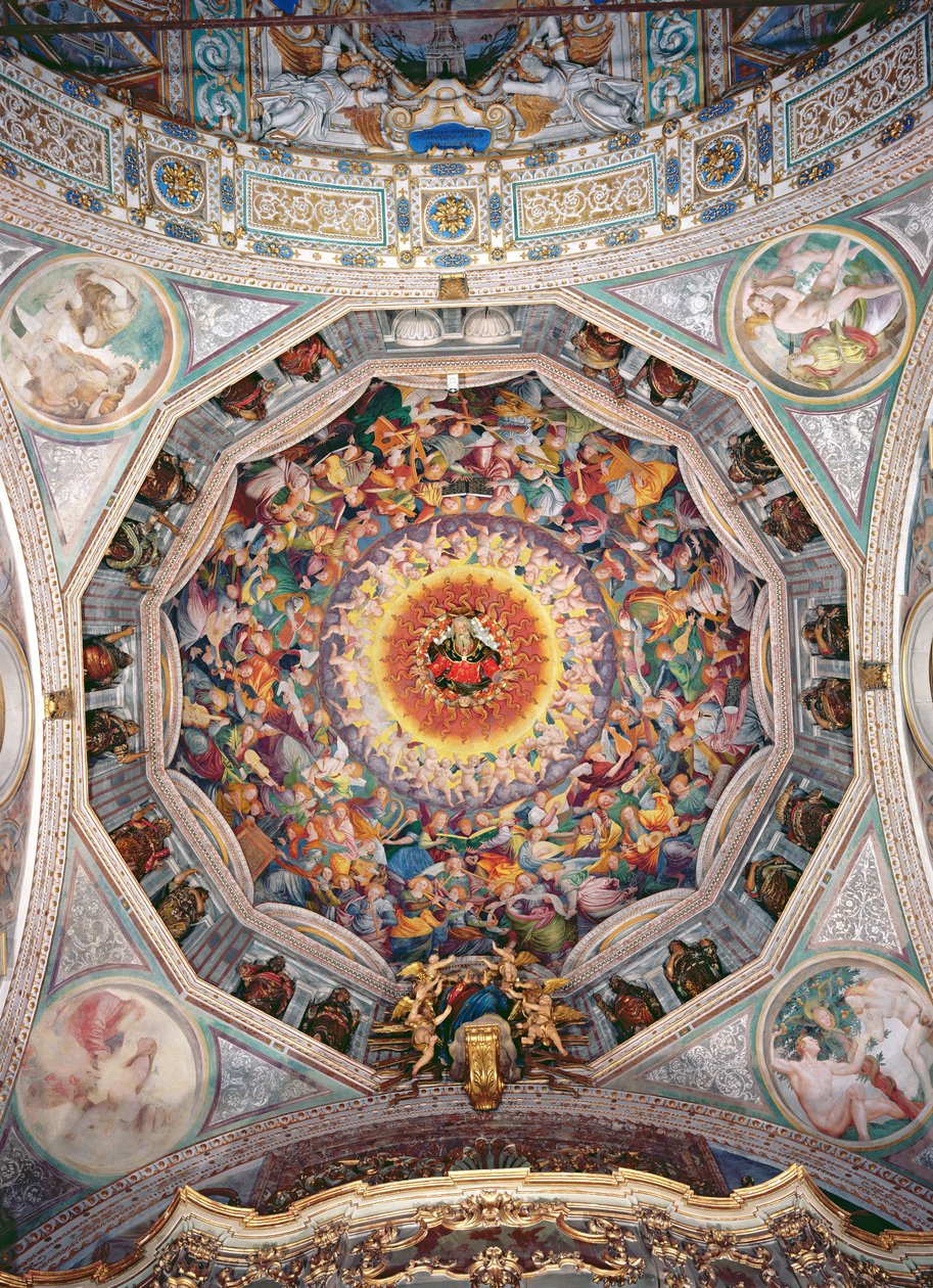 The Concert of Angels, from the dome, 1534-36