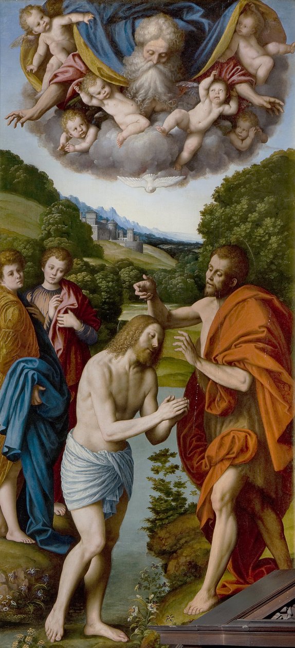 The Baptism of Christ by Gaudenzio Ferrari