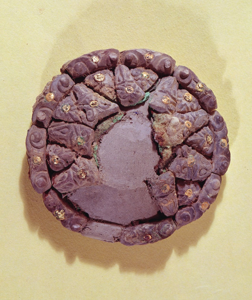 Jewel Decorated with Stylised Human Heads, Tene II by Gaulish