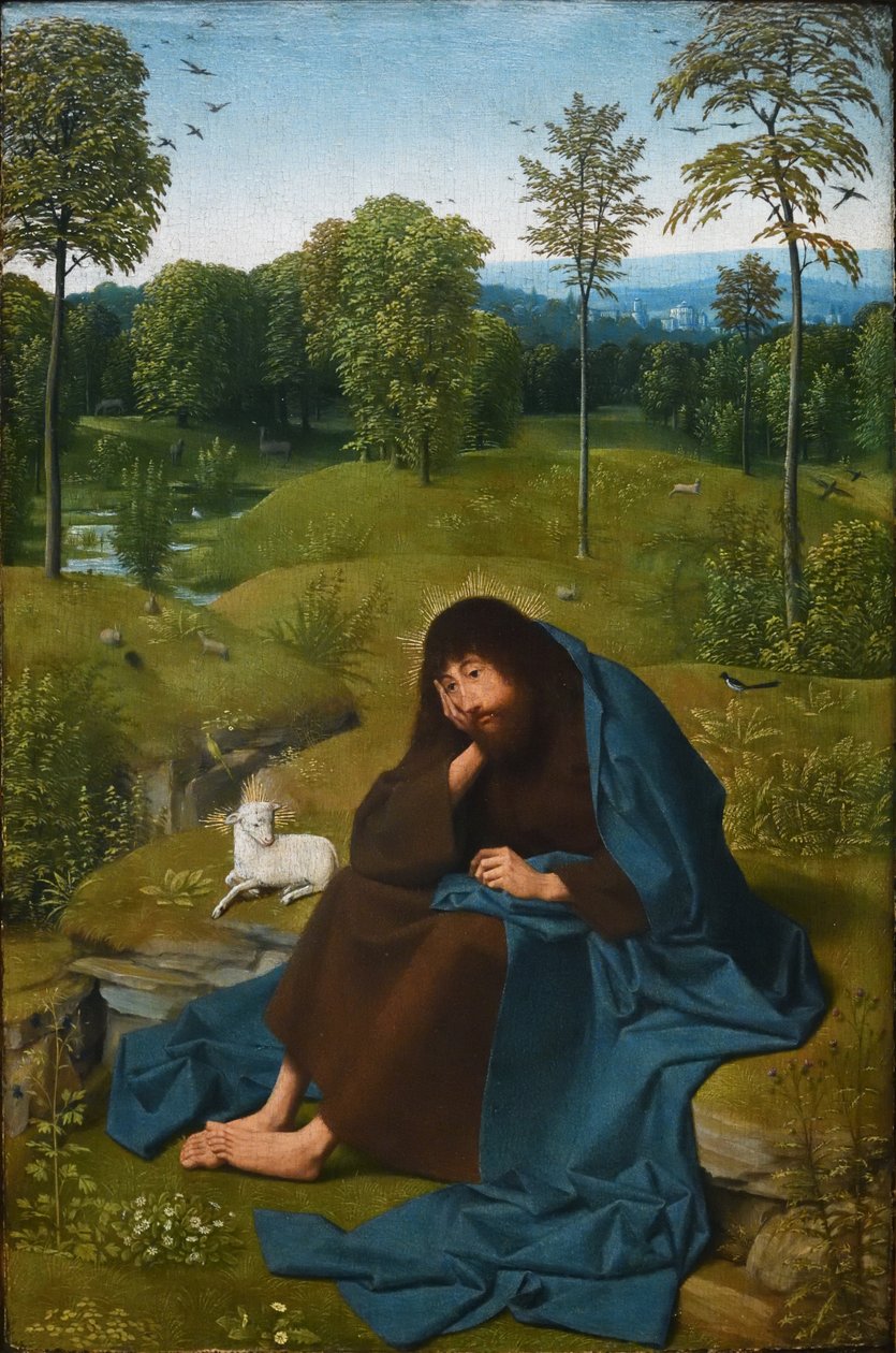 John the Baptist in the Wilderness by Geertgen Tot sint Jans