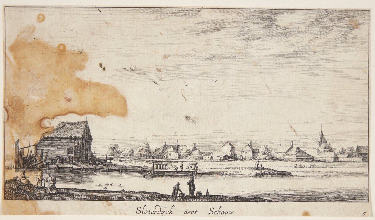 View at Sloterdijk by Geertruyt Roghman