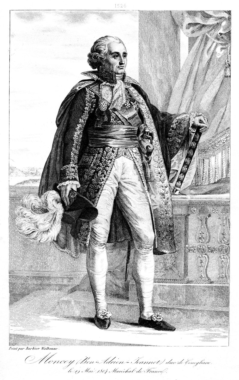 Bon Adrien Jeannot de Moncey, Marshal of France by Geille