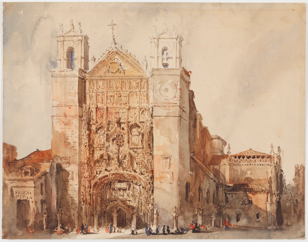 Church of Saint Paul, Valladolid by Genaro Pérez Villaamil