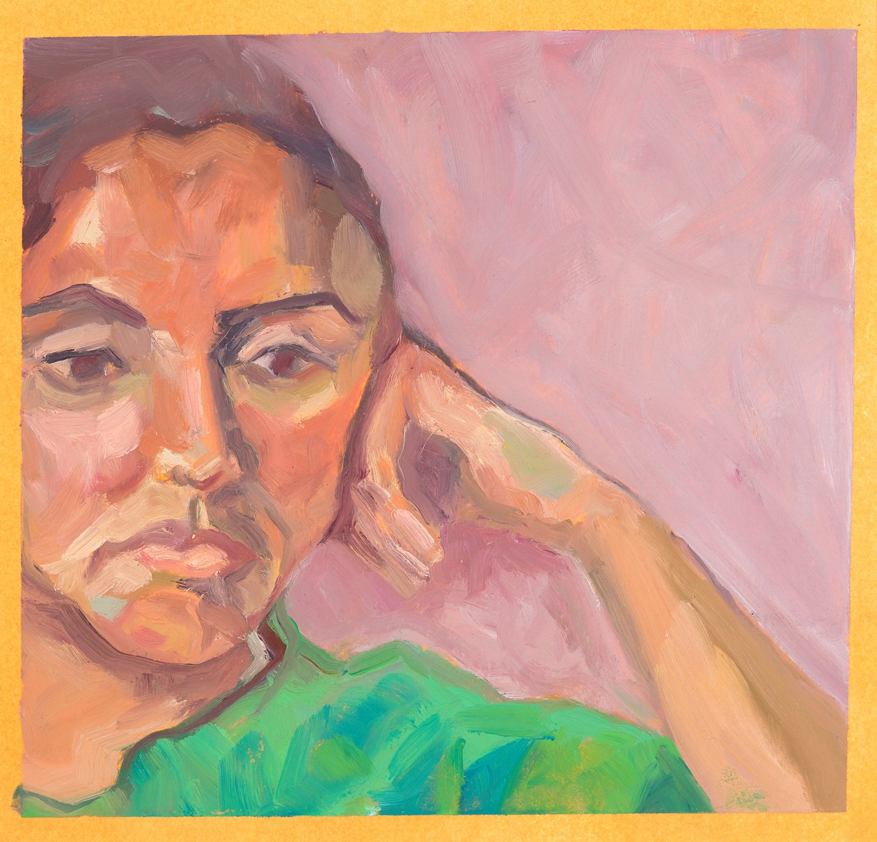 Girl in Studio by Genevieve French