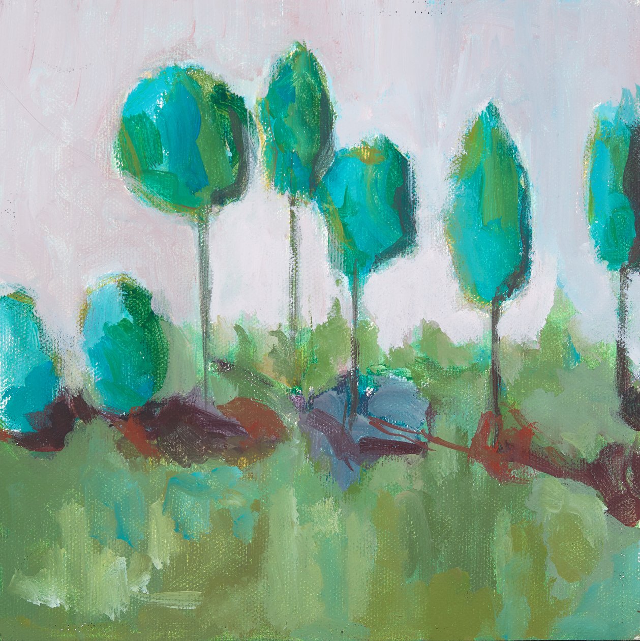 Row of Trees by Genevieve French