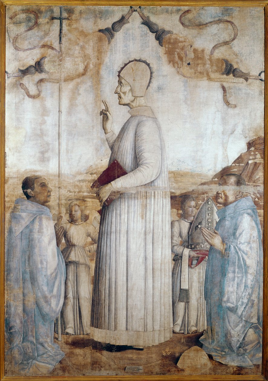 Lawrence Giustiniani by Gentile Bellini