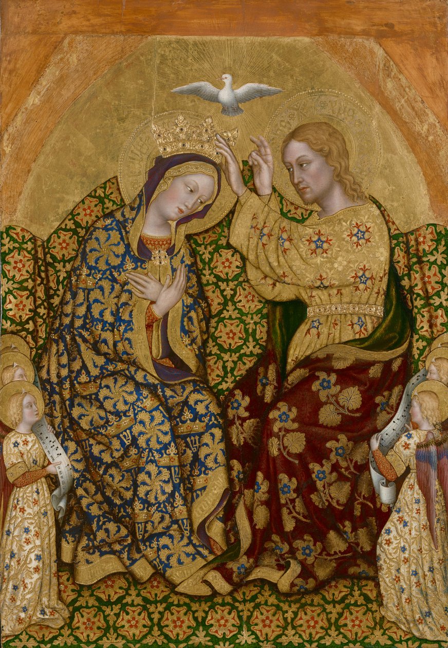 Coronation of the Virgin by Gentile da Fabriano