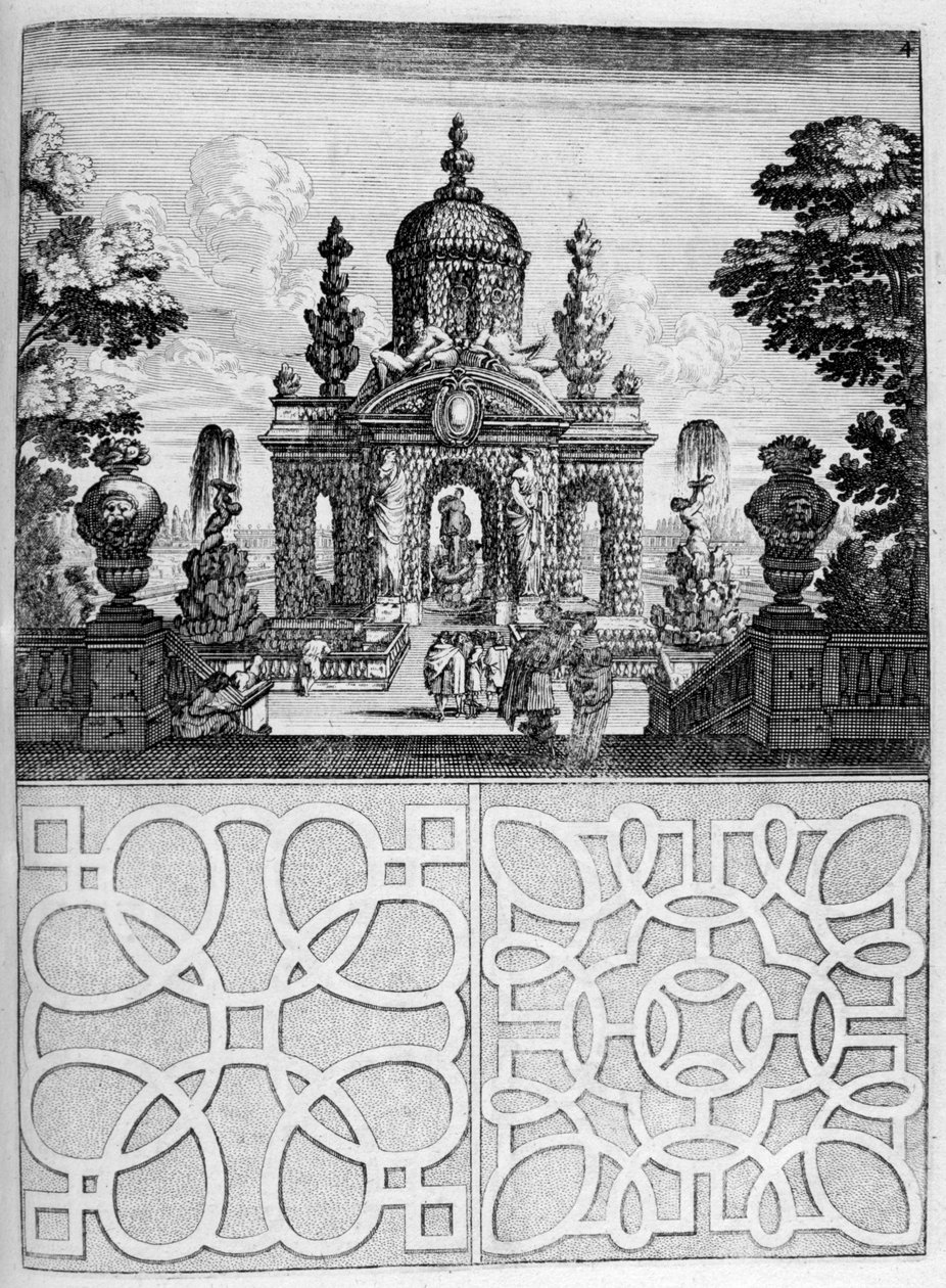 House and garden design, 1664 by Georg Andreas Bockler
