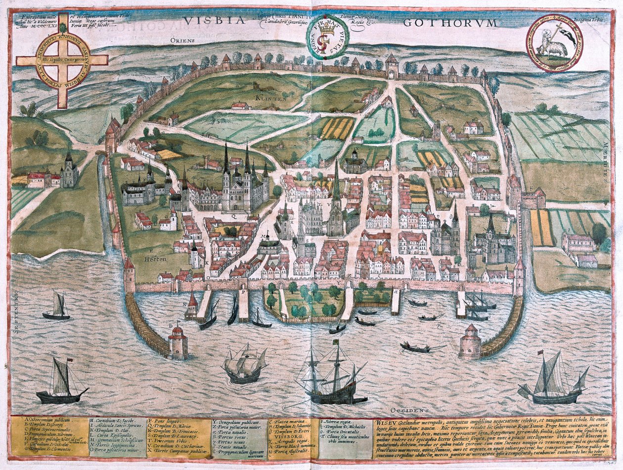 Visby, Gotland Isle, Sweden - in 
