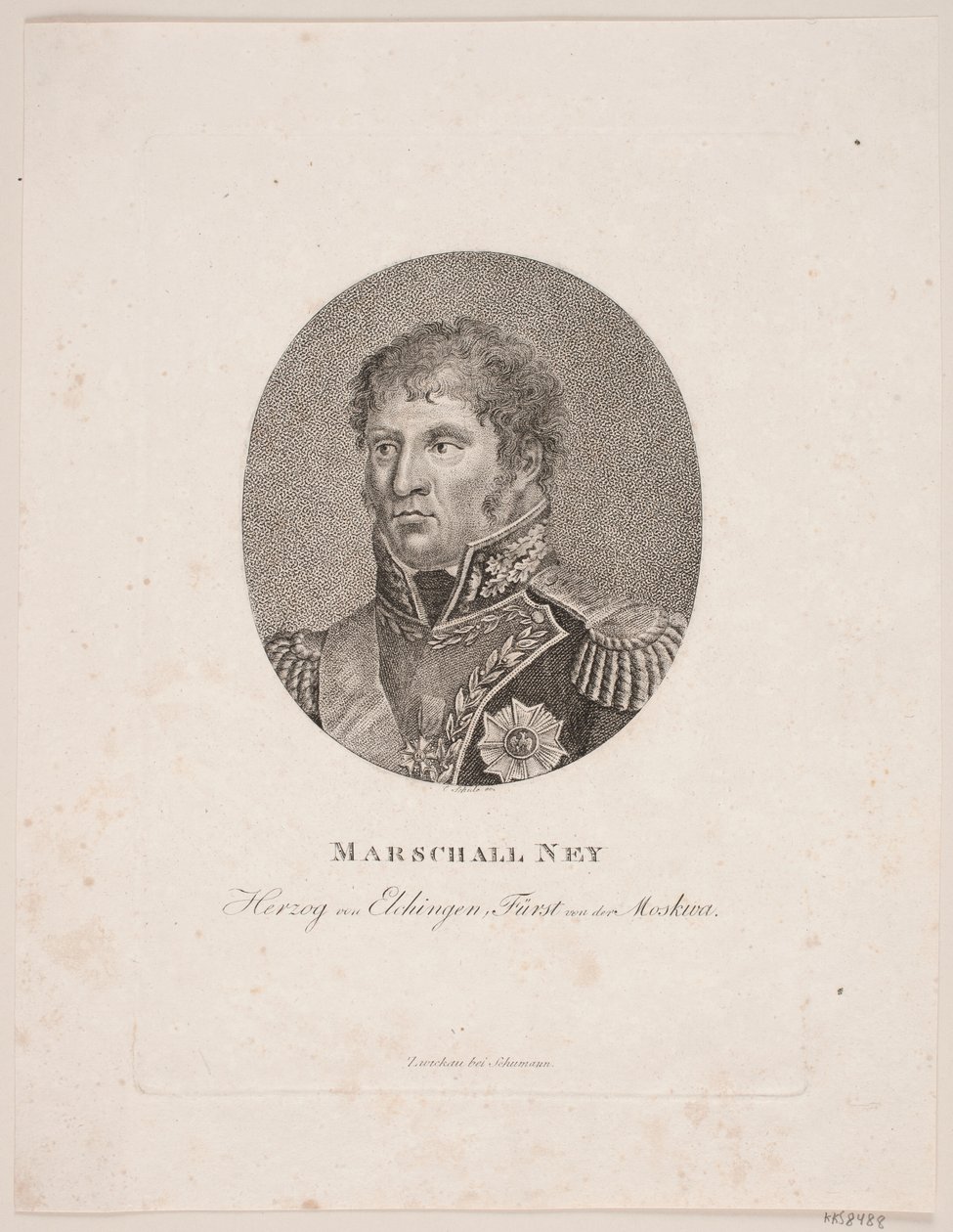 Marshal Ney by Georg Christian Schule