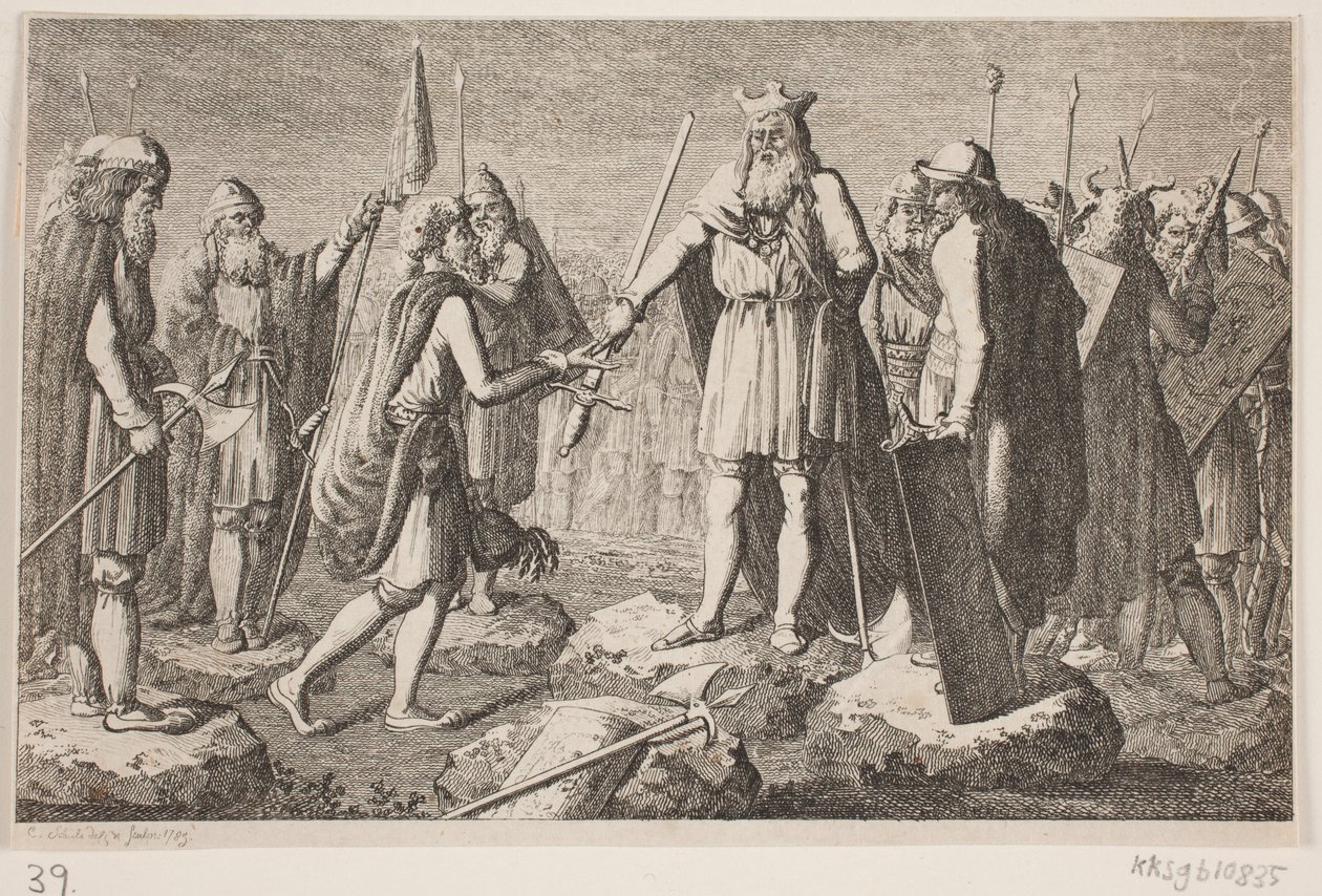 Title Vignette for "Lexicon of Noble Families in Denmark, Norway, and the Duchies" by Georg Christian Schule