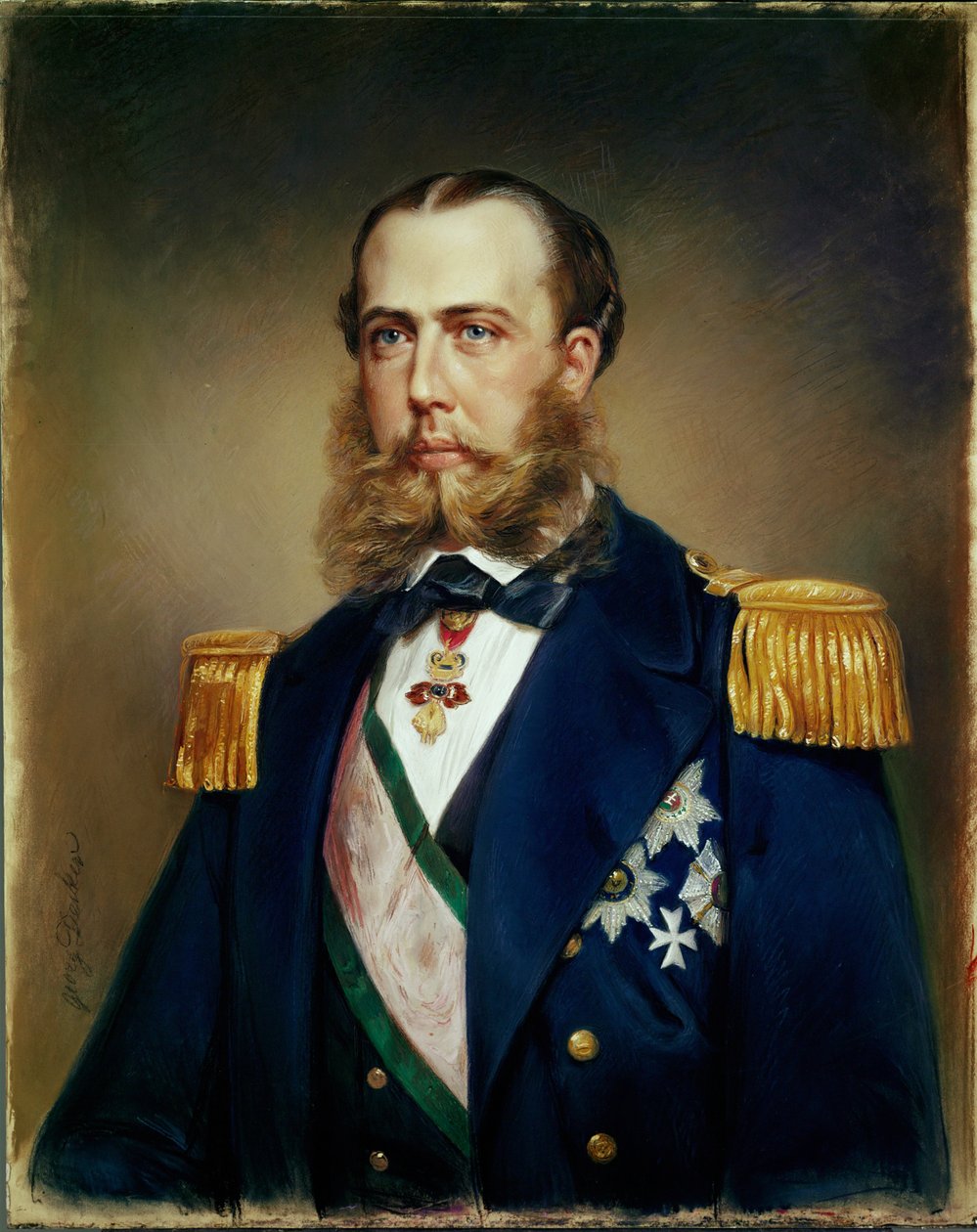 Archduke Ferdinand Max, later Emperor Maximilian of Mexico, executed 1867 by Mexican republican revolutionaries under Juarez Garcia by Georg Decker