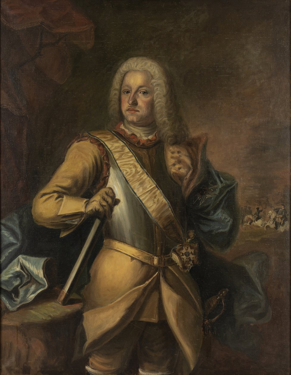 Lieutenant General Axel Erik Roos by Georg Engelhard Schröder
