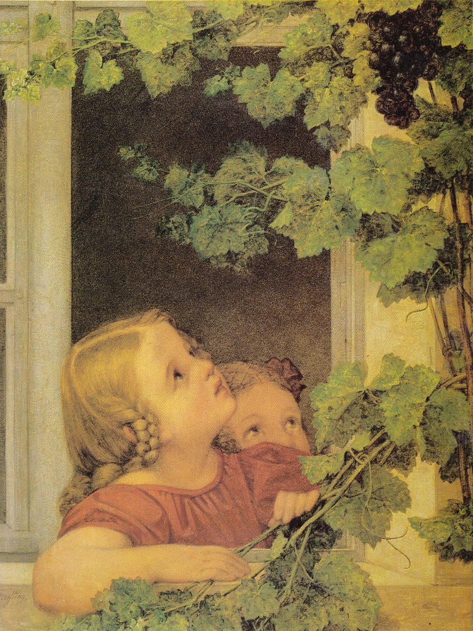 Children at the Window by Georg Friedrich Kersting
