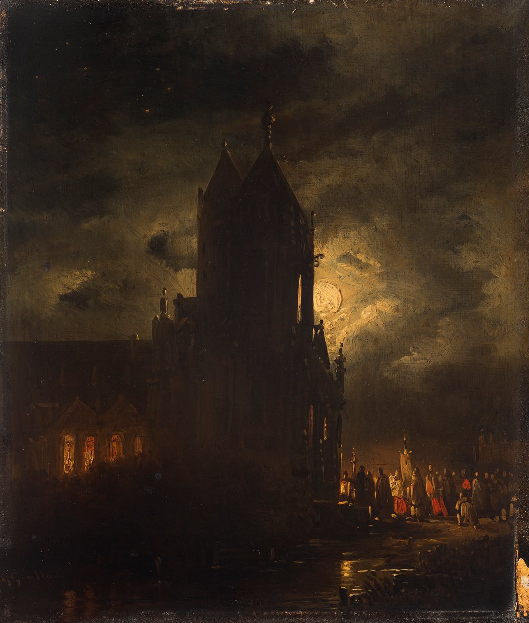 Night Procession by Georg Gillis van Haanen