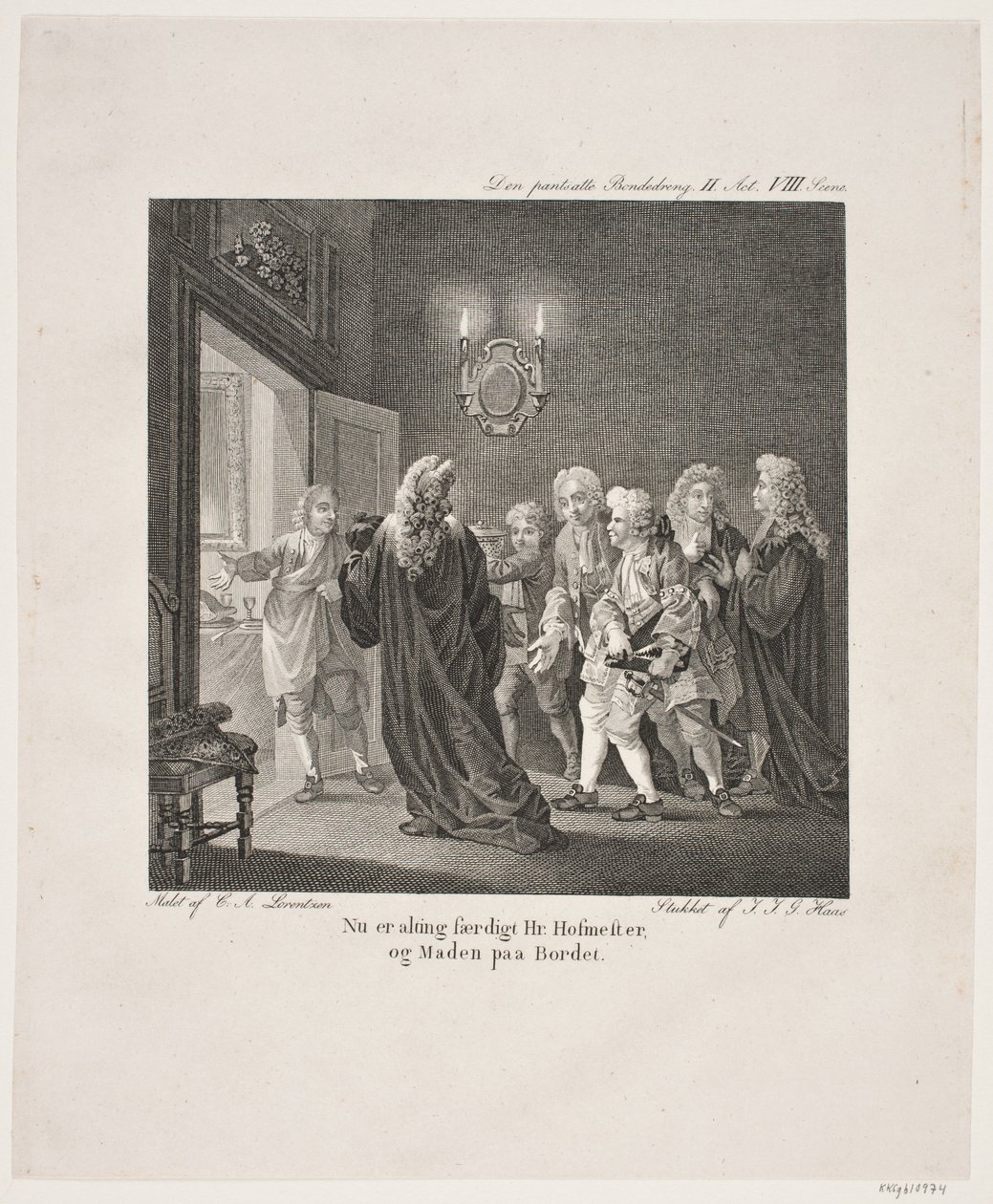 Illustration to Holberg