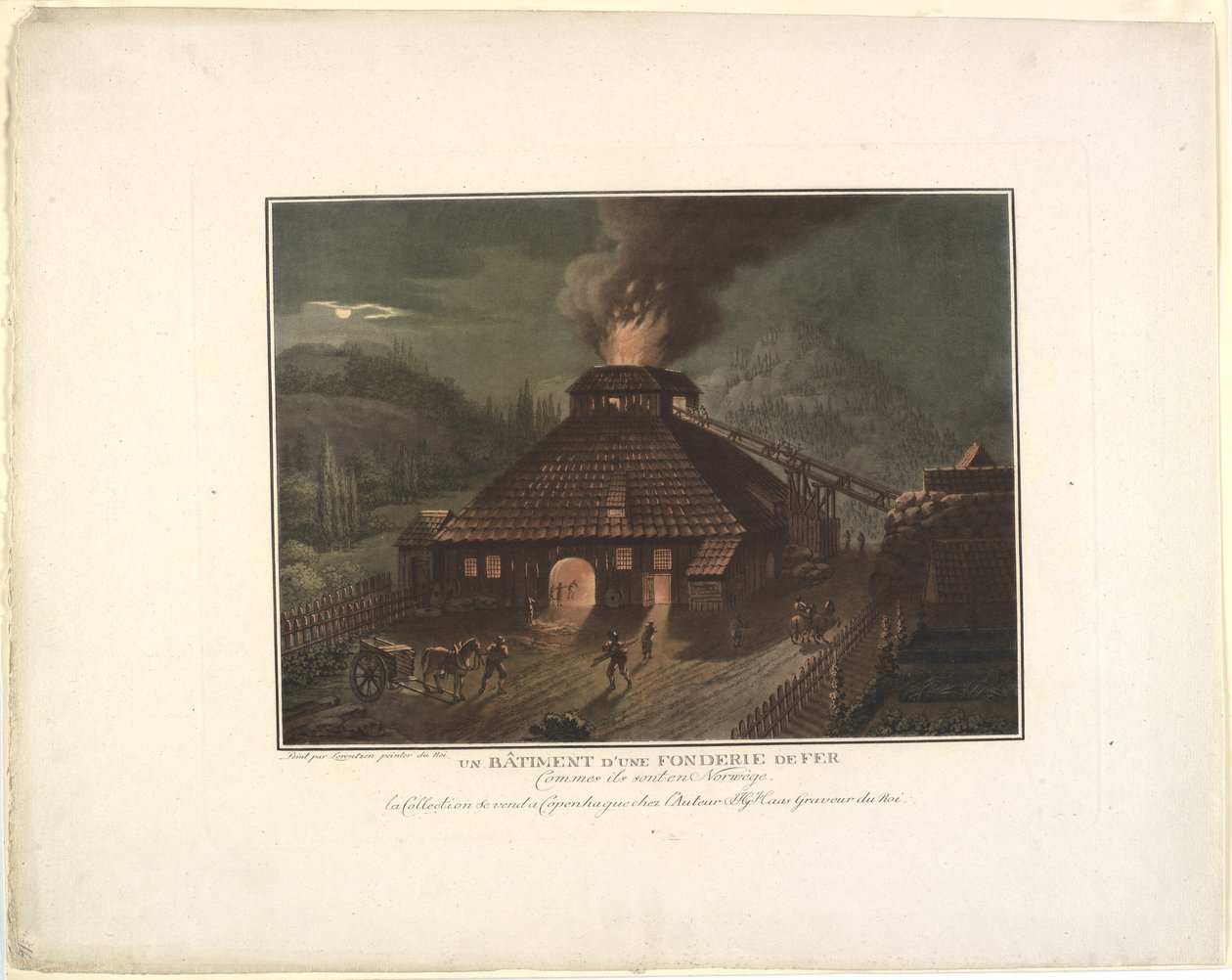 A Building of an Iron Foundry by Georg Haas