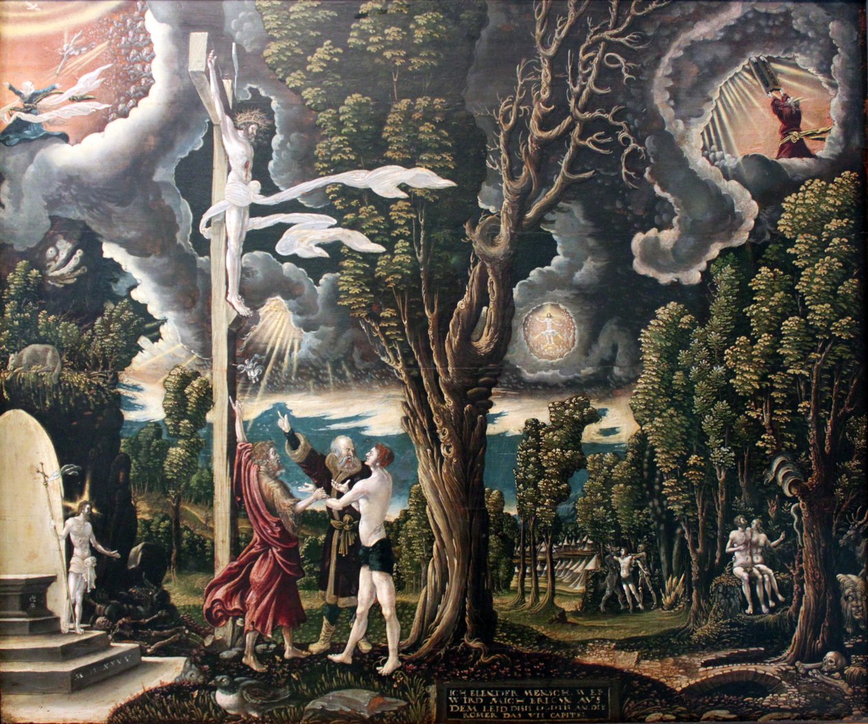 The Fall of Man and The Redemption by Georg Lemberger