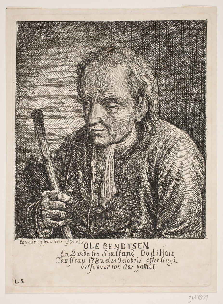 Ole Bendtsen, Farmer by Georg Mathias Fuchs