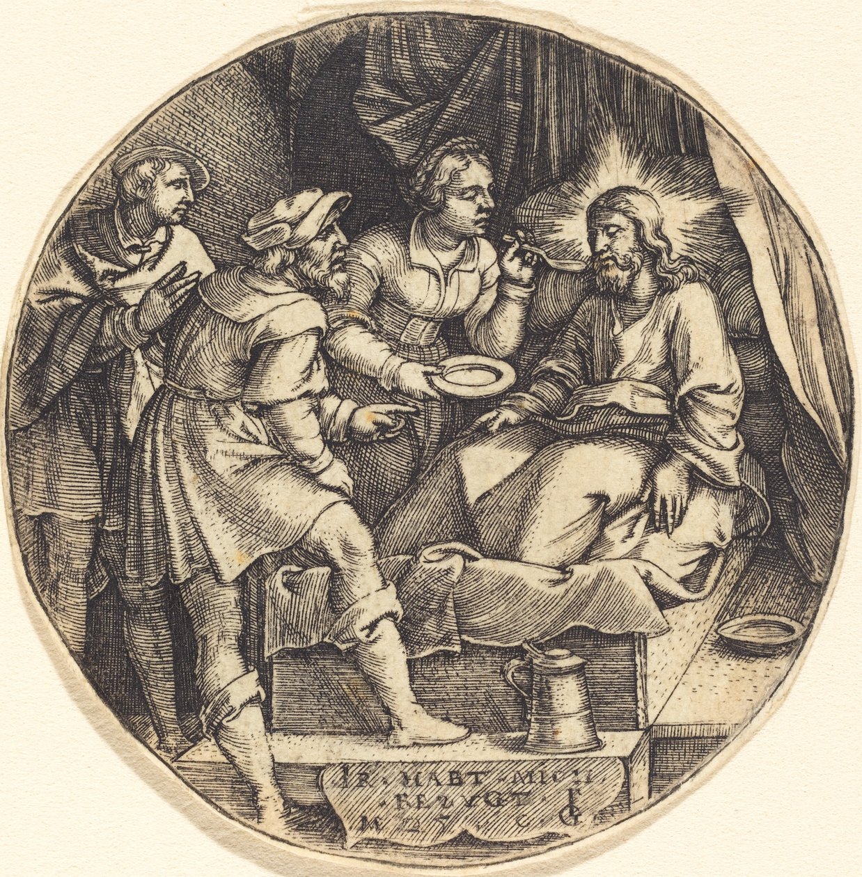 To Nurse the Sick by Georg Pencz