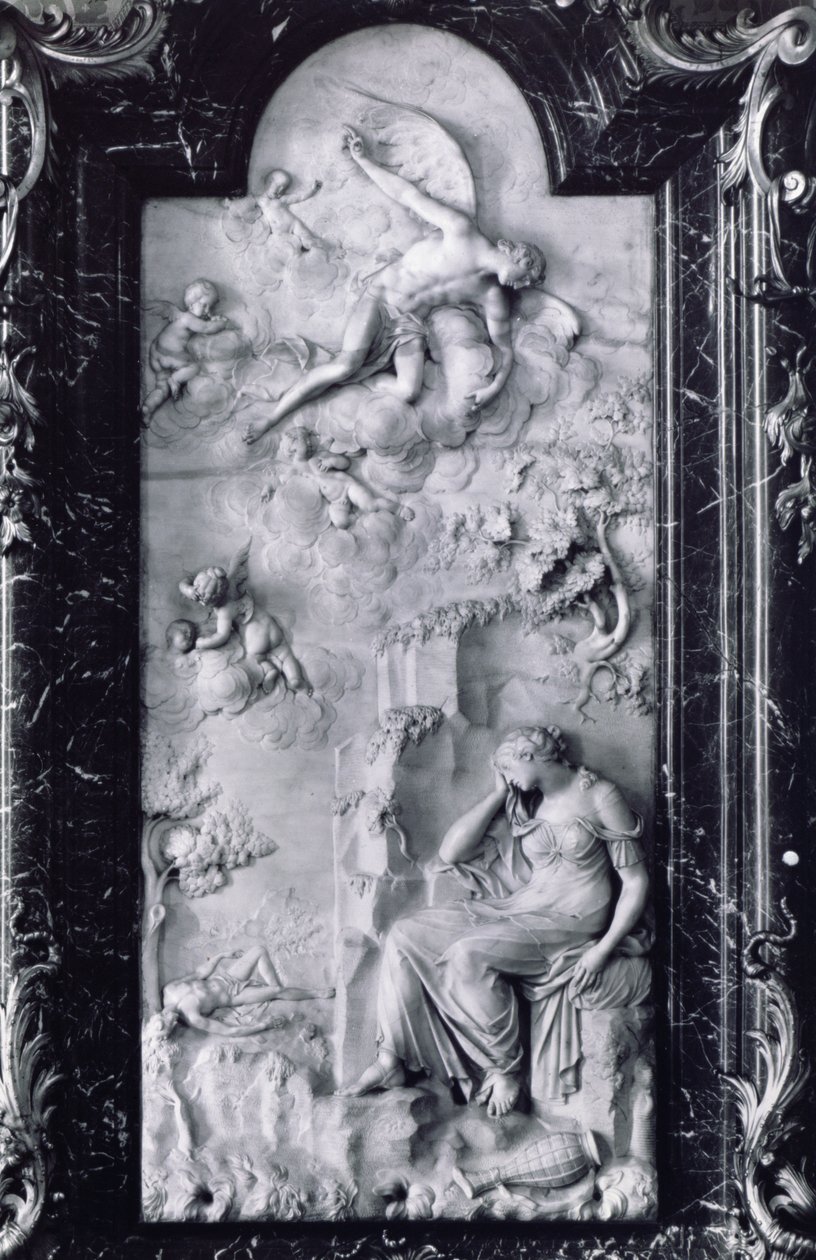 Hagar in the Wilderness by Georg Raphael Donner