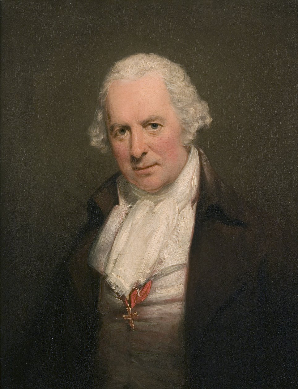 Portrait of the Dentist Bartholomew Ruspini by Georg Romney