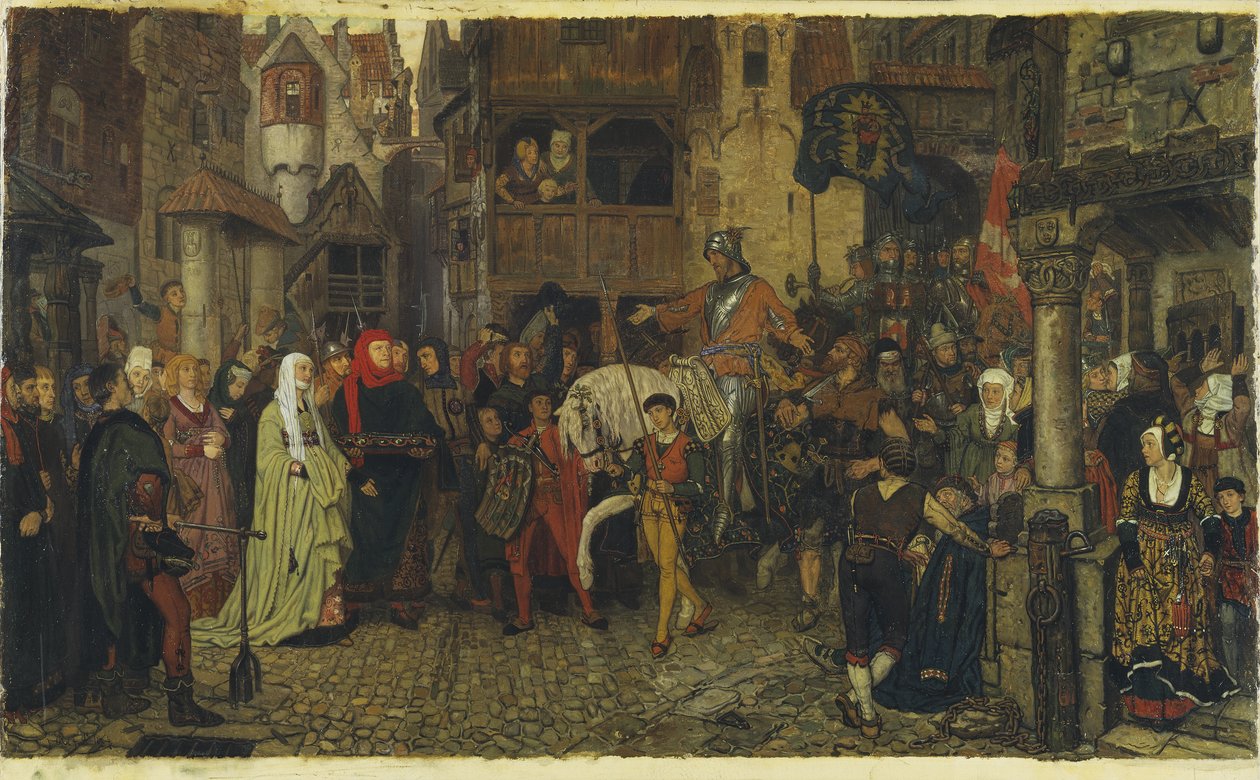 The Entry of Sten Sture the Elder into Stockholm by Georg Rosen