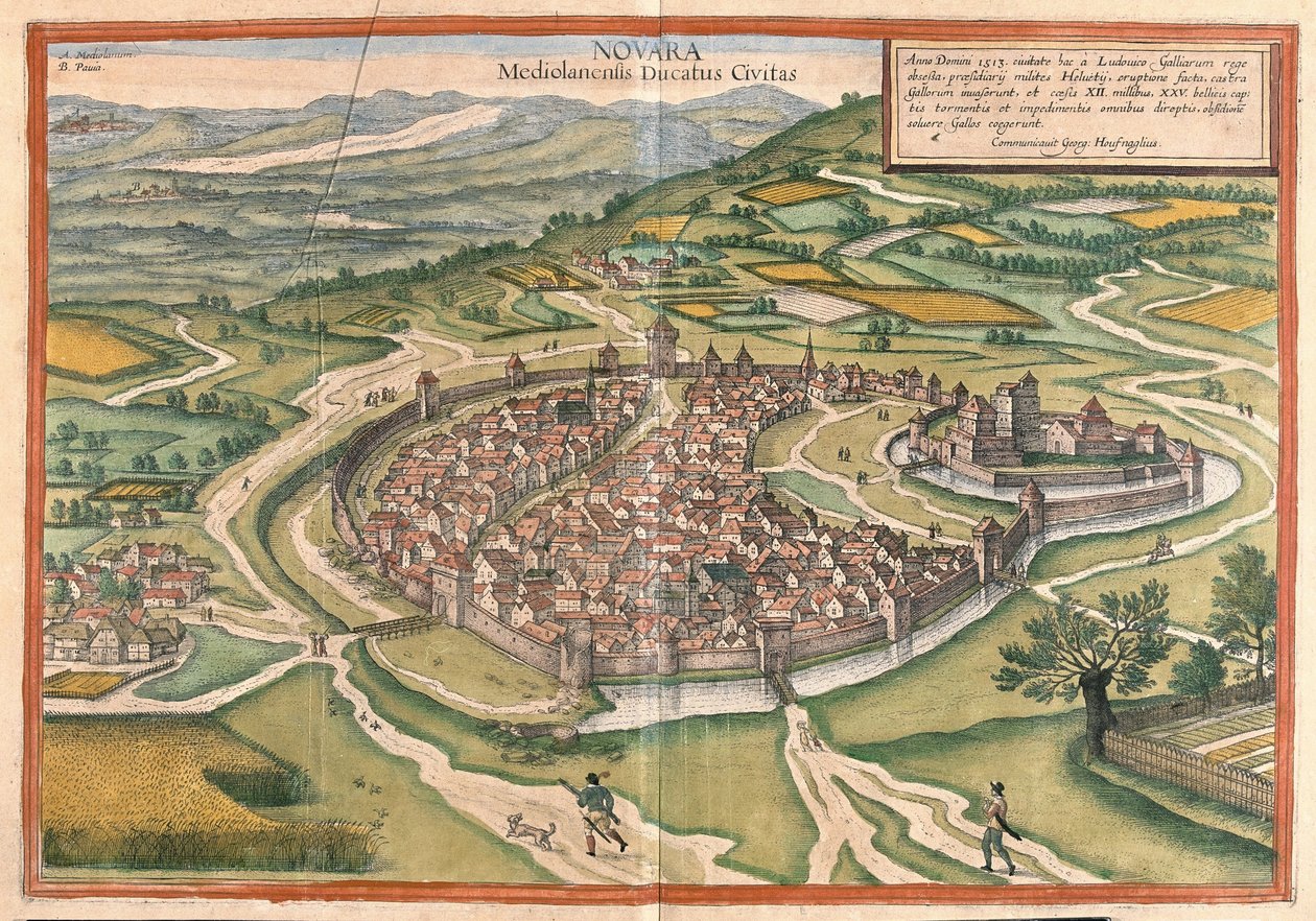 Novara, Piemont region, Italy