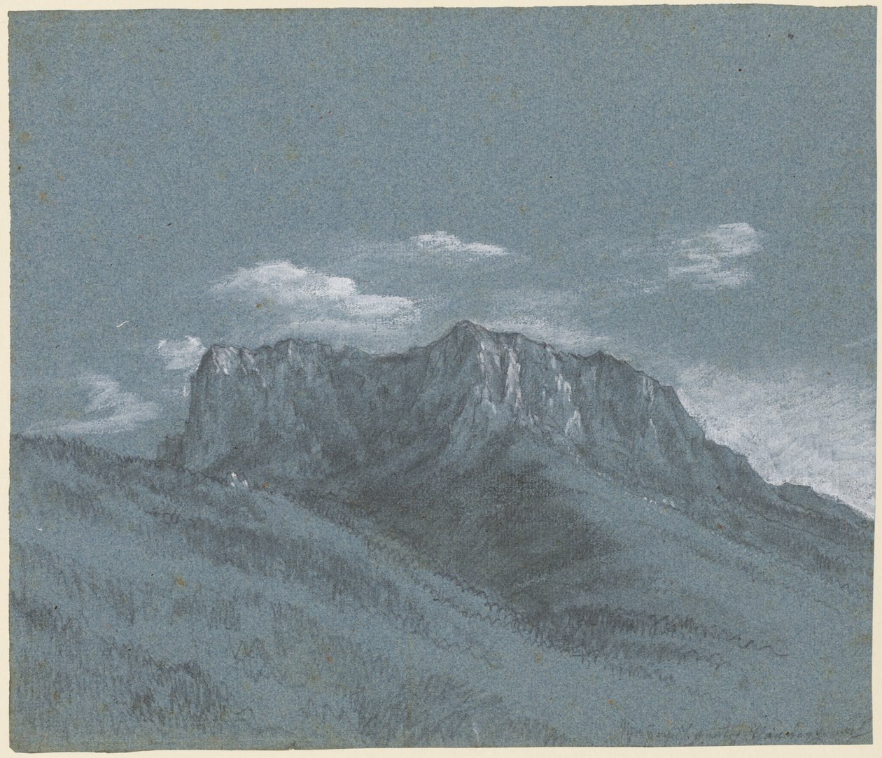 The Rauschberg, c. 1800 by Georg von Dillis