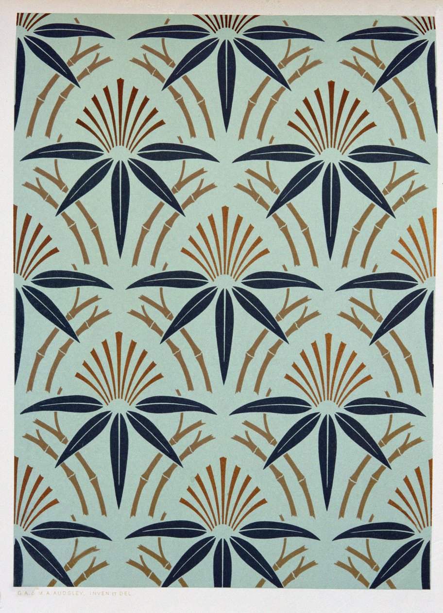 Leaf Design by George Ashdown Audsley