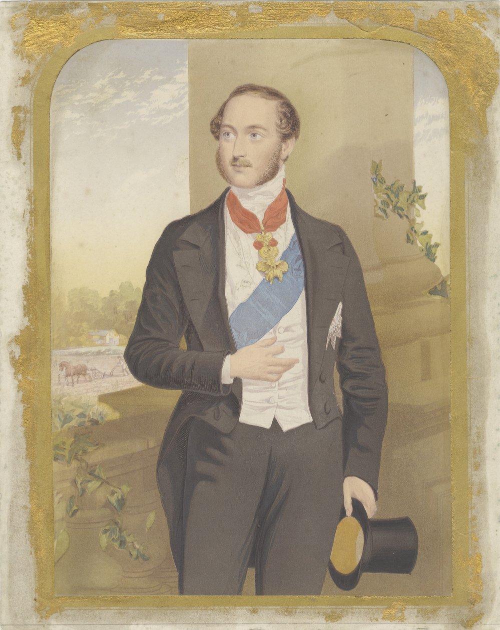 Prince Albert, after 1855 by George Baxter