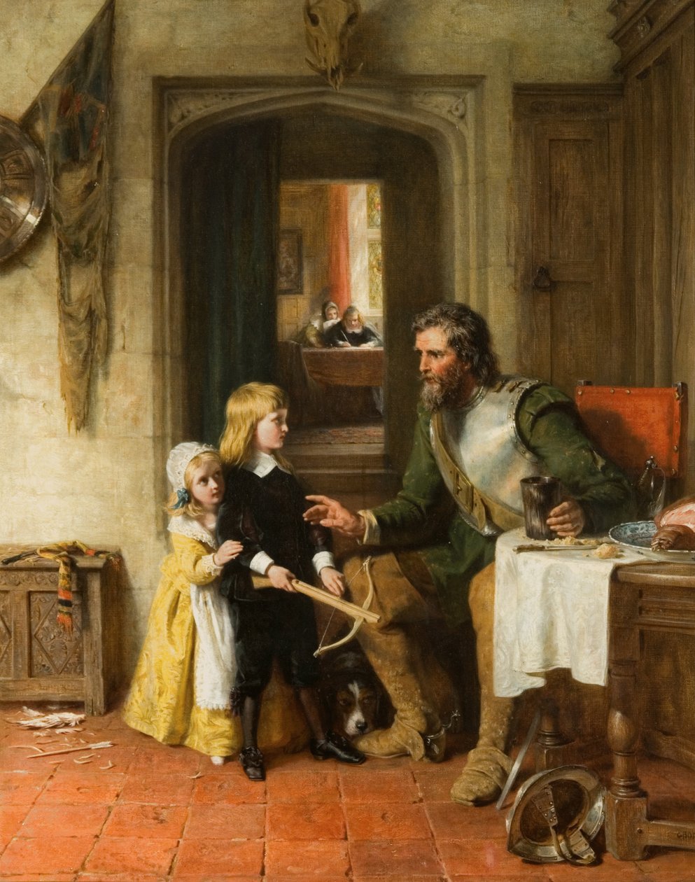 The Despatch by George Bernard O'Neill: Buy fine art print